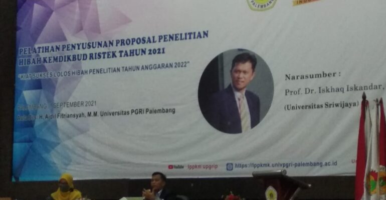 Pelatihan penyusunan proposal penelitian1