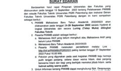 Edaran PKKMB 2022